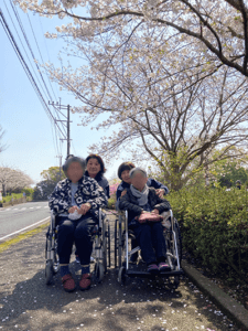 ４月６日、お花見に行きました